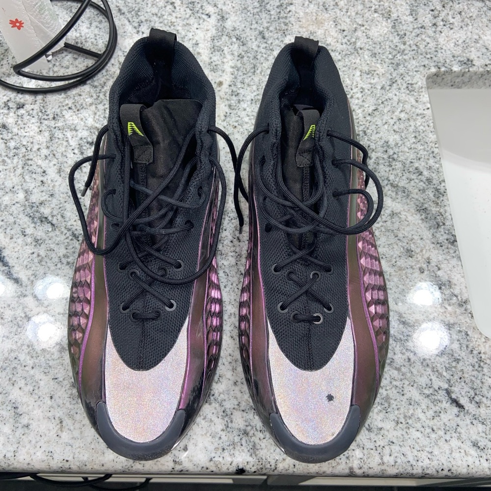 adidas Black and Pink Athletic Shoes